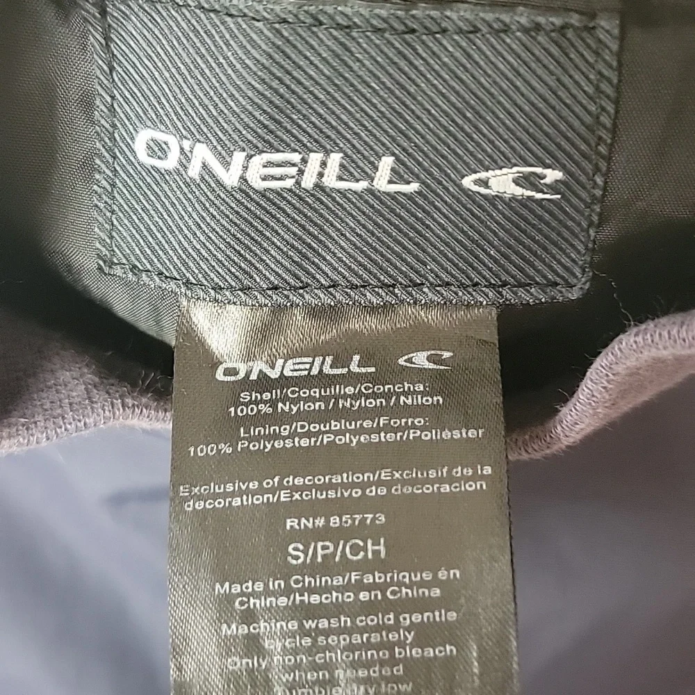 O'NEILL Boy's Blue Snap Closure‎ Lightweight Casual Surfer Windbreaker Jacket S